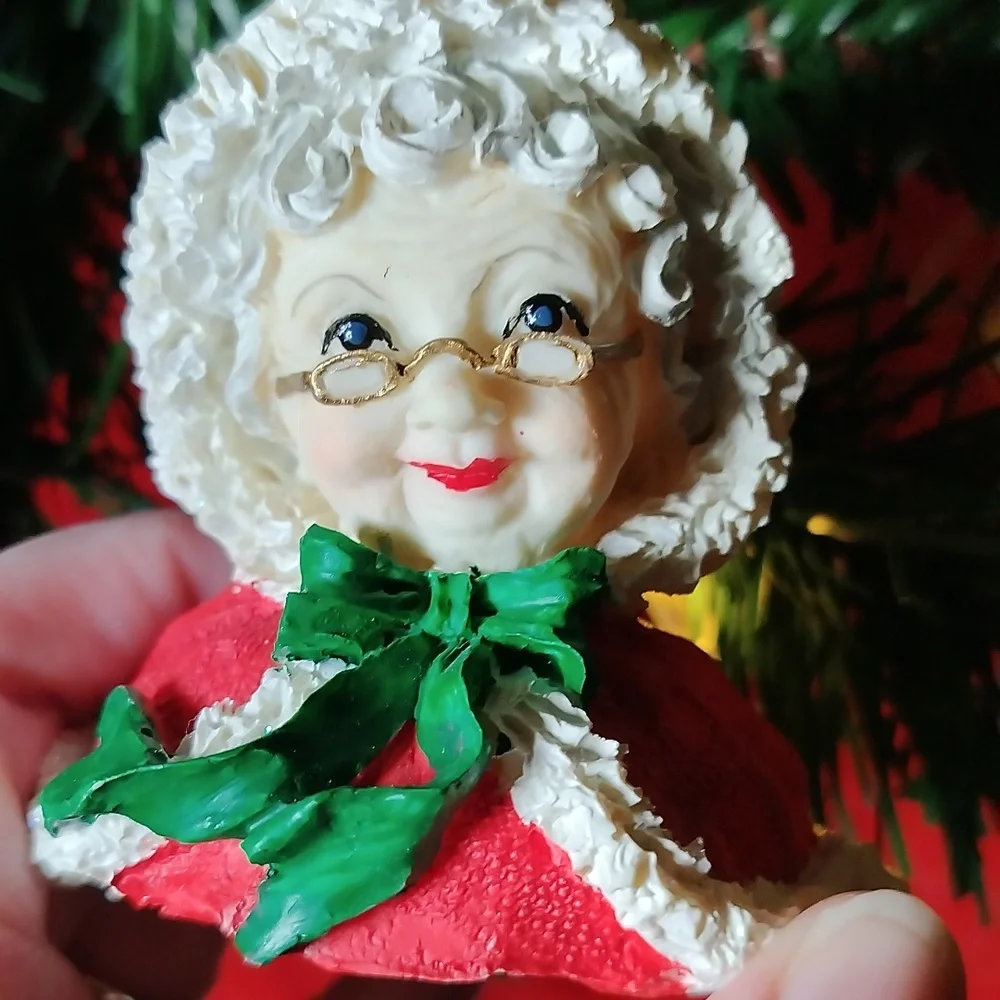 Mrs. Clause Christmas Ornament
